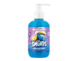 Mr.SCRUBBER Шампунь для волосся The Smurfs, натуральний, дитячий, аромат журавлини, 200 мл