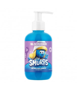 Шампунь для волосся Mr.SCRUBBER The Smurfs, натуральний, дитячий, аромат журавлини, 200 мл