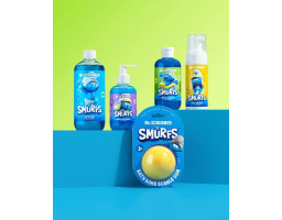 Mr.SCRUBBER Бомбочка для ванни The Smurfs Bubble gum, 170 г
