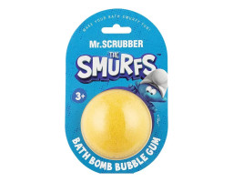 Mr.SCRUBBER Бомбочка для ванни The Smurfs Bubble gum, 170 г