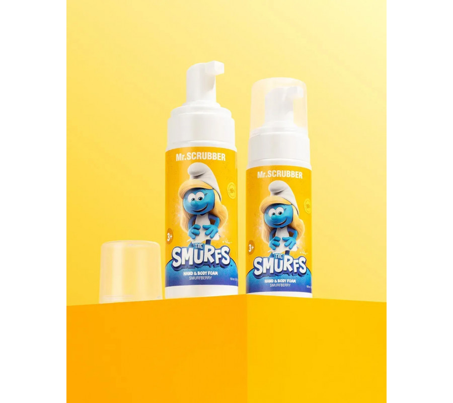 Mr.SCRUBBER Піна для рук та тіла The Smurfs Smurfberry, 150 мл
