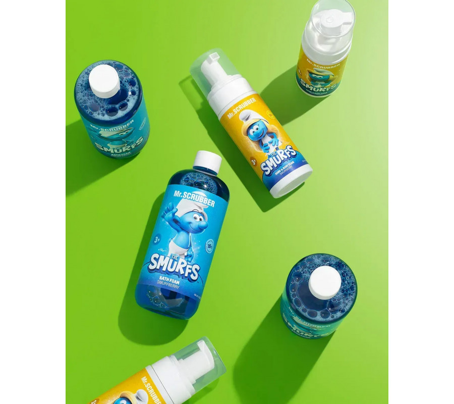 Mr.SCRUBBER Пена для ванны The Smurfs Smurfberry, 400 мл