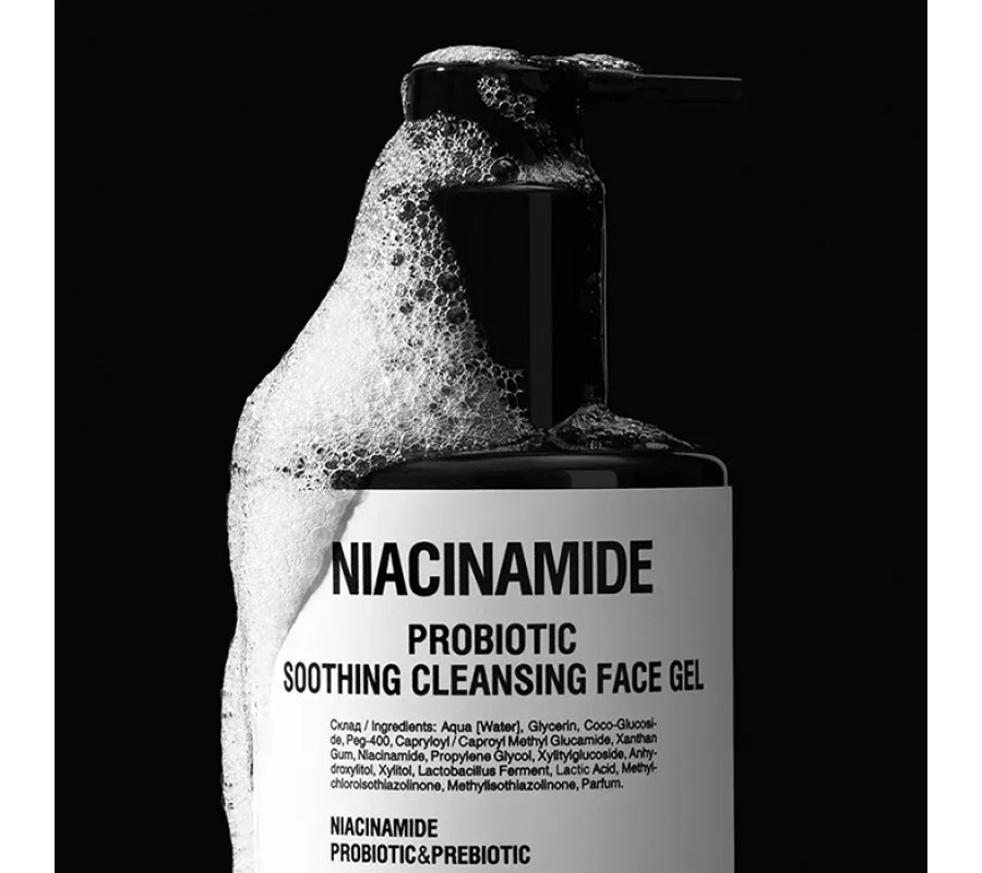 Mr.Scrubber Niacinamide Calming Face Wash — заспокійливий гель для вмивання, 200 мл