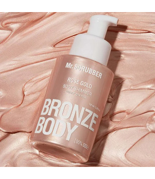 Mr.Scrubber Шимер для тіла Rose Gold Bronze Body, 100 мл