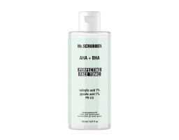 Mr.SCRUBBER AHA+BHA Exfoliating Toner — відлущувальний тонік для проблемної та схильної до акне шкіри, 150 мл