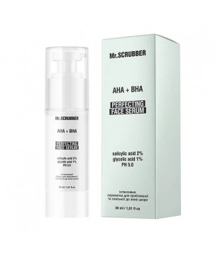 Mr.Scrubber Інтенсивна сироватка для проблемної і схильної до акне шкіри AHA + BHA, 30 мл