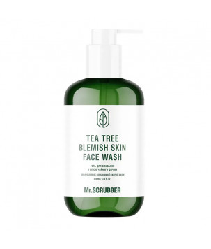 Mr.Scrubber Гель для вмивання з олією чайного дерева Tea Tree Blemish Skin Face Wash, 200 мл