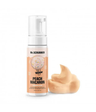 Mr.Scrubber Парфумована пінка для душу з ароматом персикового макарона Peach Macaron, 150 мл