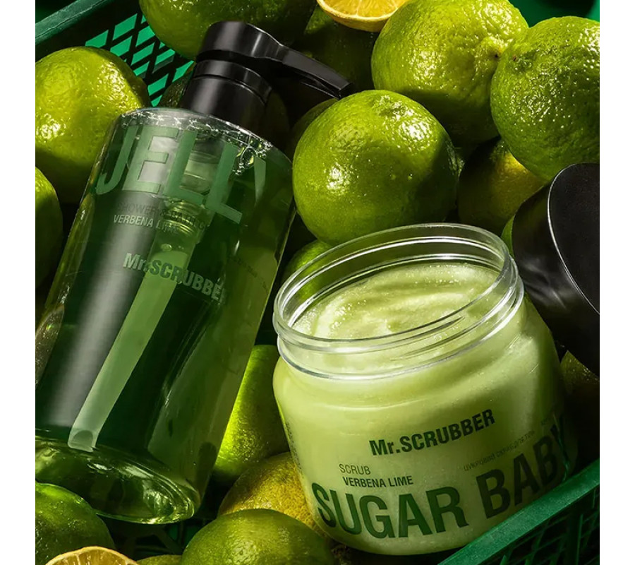 Mr.SCRUBBER Jelly Bubbles Shower Gel Verbena Lime — гель для душу, 500 мл