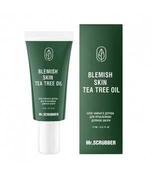 Mr.Scrubber Олія чайного дерева Blemish Skin Tea Tree Oil, 15 мл