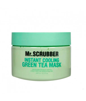 Mr.Scrubber Охолоджувальна маска для обличчя Instant Cooling Green Tea Mask з екстрактом зеленого чаю, 250 мл