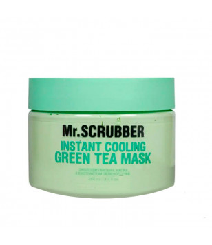 Mr.Scrubber Охолоджувальна маска для обличчя Instant Cooling Green Tea Mask з екстрактом зеленого чаю, 250 мл