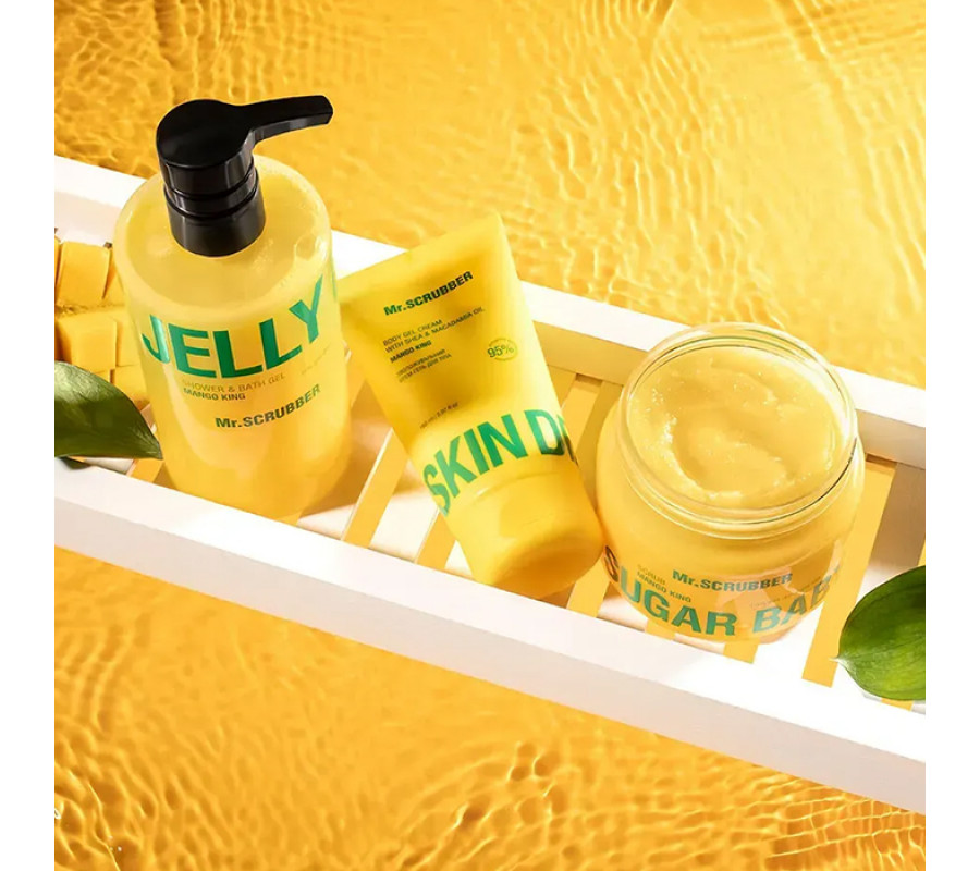 Mr.SCRUBBER Jelly Bubbles Shower Gel Mango King — гель для душу, 500 мл