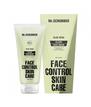 Mr.Scrubber Очищувальна маска для боротьби з тьмяністю і набряками Clear Face Control, 50 мл