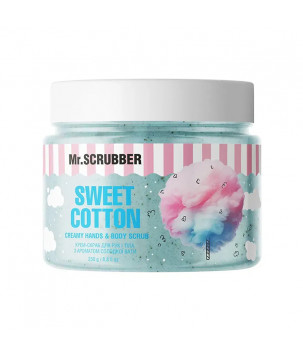 Mr.Scrubber Крем-скраб для рук і тіла з ароматом солодкої вати Sweet Cotton, 250 г