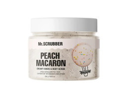 Mr.SCRUBBER Peach Macaron Hand & Body Cream Scrub — крем-скраб для рук і тіла, 250 г