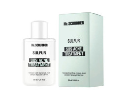Mr.SCRUBBER SOS Acne Treatment Sulfur — точковий засіб від прищів, 30 мл