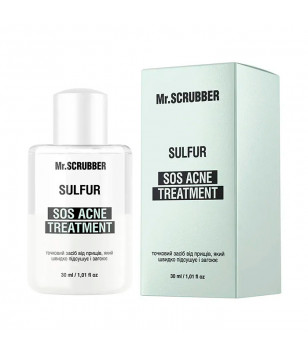 Mr.Scrubber Точковий засіб від прищів SOS Acne Treatment Sulfur, 30 мл