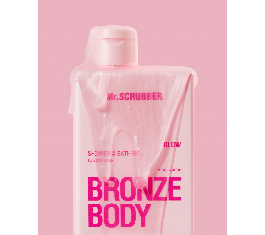 Mr.SCRUBBER Gold Bronze Body Gold Body Shimmer, — шимер для тіла, 100 мл
