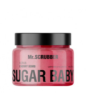 Mr.Scrubber Цукровий скраб для тіла Sugar Baby Cherry Bomb, 450 г