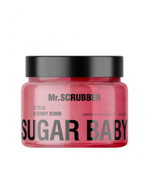 Mr.Scrubber Сахарный скраб для тела Sugar Baby Cherry Bomb, 450 г