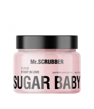Mr.Scrubber Сахарный скраб для тела Sugar Baby Peony in Love, 450 г