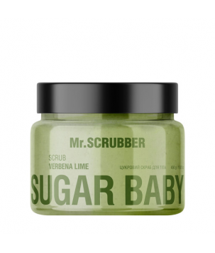 Mr.Scrubber Цукровий скраб для тіла Sugar Baby Verbena Lime, 450 г