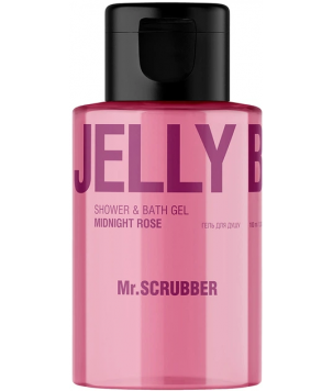 Mr.Scrubber Гель для душа Jelly Bubbles Midnight Rose, 100 мл