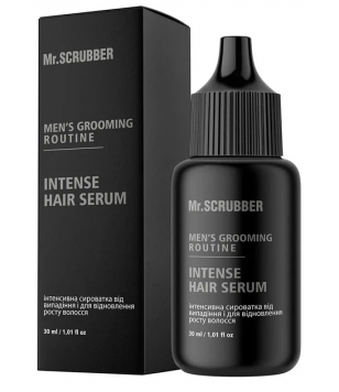 Mr.Scrubber Інтенсивна сироватка від випадіння та для відновлення росту волосся Men’s Grooming Routine, 30 мл