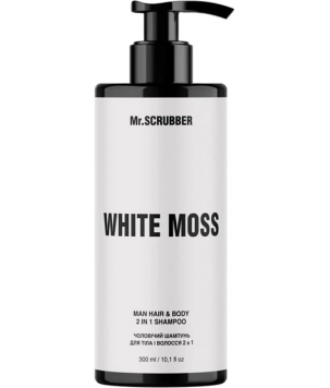 Mr.Scrubber Шампунь для тіла і волосся White Moss 2 в 1, 300 мл