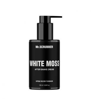 Mr.Scrubber Крем после бритья White Moss, 100 мл