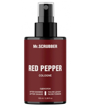 Mr.Scrubber Одеколон после душа, после бритья Red Pepper, 100 мл
