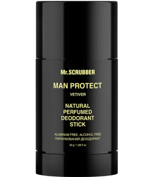 Mr.Scrubber Парфюмированный дезодорант Man Protect Vetiver, 50 г