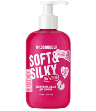 Mr.Scrubber Дитячий бальзам для волосся Soft & Silky, 200 мл