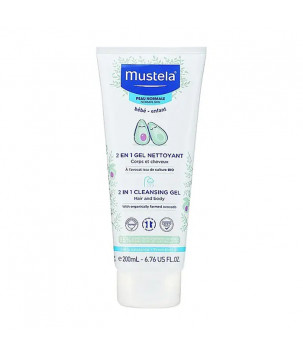 Зволожуючий крем для дитячої шкіри Hydra Bebe Visage Mustela, 40 мл
