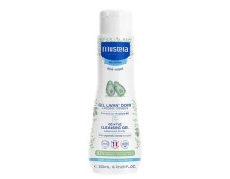 Ніжний очищувальний гель для новонароджених Bebe Gentle Cleansing Gel Mustela, 200 мл
