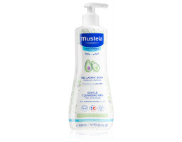 Ніжний очищувальний гель для новонароджених Bebe Gentle Cleansing Gel Mustela, 500 мл