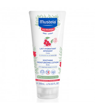 Заспокійливий та зволожуючий лосьйон Soothing Moisturizing Lotion Mustela, 200 мл