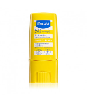 Сонцезахисний стік SPF 50 Sun Stick High Protection SPF50 Mustela, 9 мл