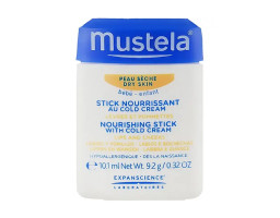 Живильний стік для губ і обличчя з колд-кремом Bebe Nourishing Stick With Cold Cream Mustela, 9.2 г