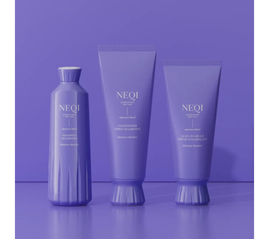 NEQI Moisture Mystery Leave-In Cream — несмываемый крем для увлажнения и блеска, 200 мл