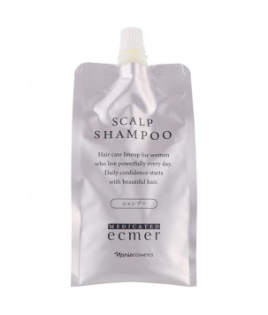 Шампунь для волосся та чутливої ​​шкіри голови Ecmer Scalp Shampoo (дой-пак) Naris, 400 мл