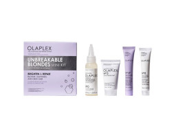 Набір Unbeakable Blondes Mini Kit Olaplex, elixir/40 мл + elixir/30 мл + shm/20 мл + mask/20 мл