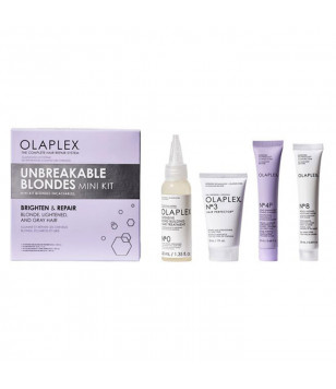 Набір Unbeakable Blondes Mini Kit Olaplex, elixir/40 мл + elixir/30 мл + shm/20 мл + mask/20 мл