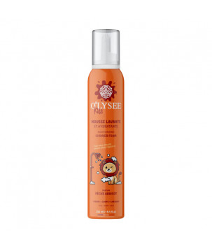Дитяча крем-пінка для купання 3 в 1 "Peach & Apricot" Whipped Shower Foam O'lysee, 250 мл