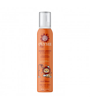 Дитяча крем-пінка для купання 3 в 1 "Peach & Apricot" Whipped Shower Foam O'lysee, 250 мл