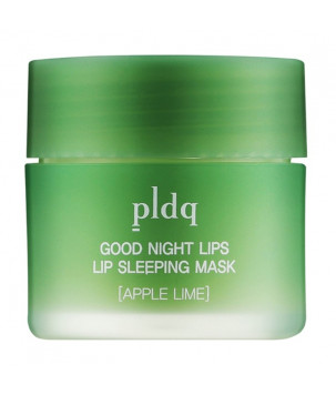 Нічна маска для губ "Яблуко-лайм" Apple Lime Pldq, 20 мл