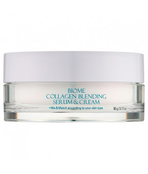Зволожувальні сироватка та крем для обличчя PRRETI Biome Collagen Blending, 100 г