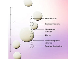 Поживний очищувальний засіб для обличчя Reset Acai and Manuka Honey Nourishing Cleanser PSA, 100 мл