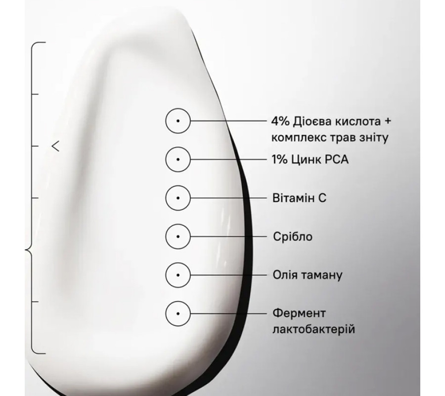 Осветляющий крем Silver Lining Dioic & Willowherb Clarifying Cream PSA, 50 мл